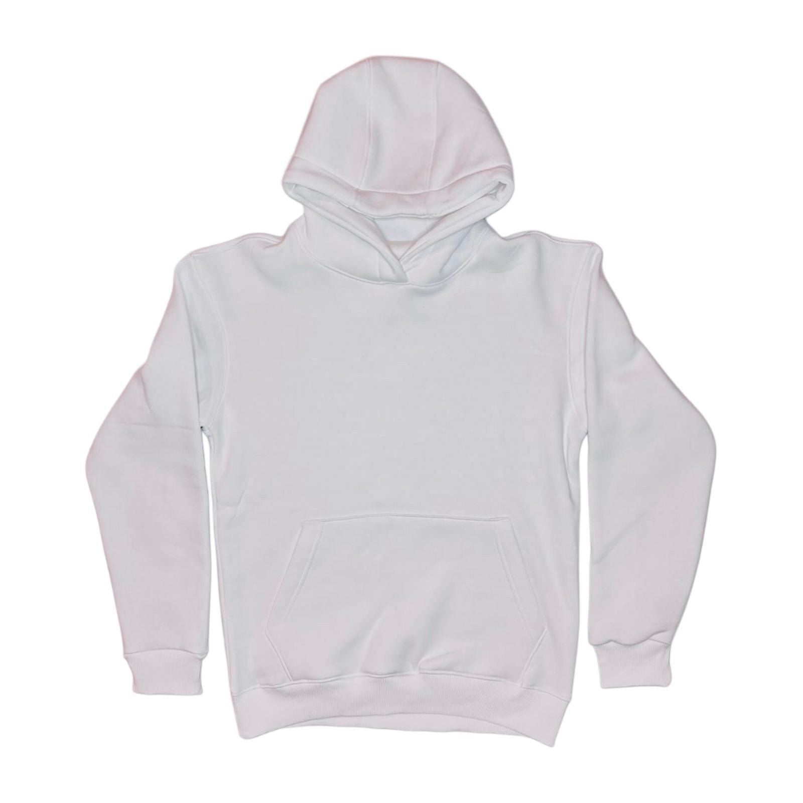 Over-sized white hoodie